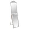 Free-Standing Mirror Silver 19.7"x78.7"