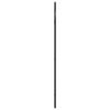 Wall Mirror Black 19.7"x39.4" Arch Iron