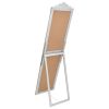 Free-Standing Mirror Silver 19.7"x78.7"